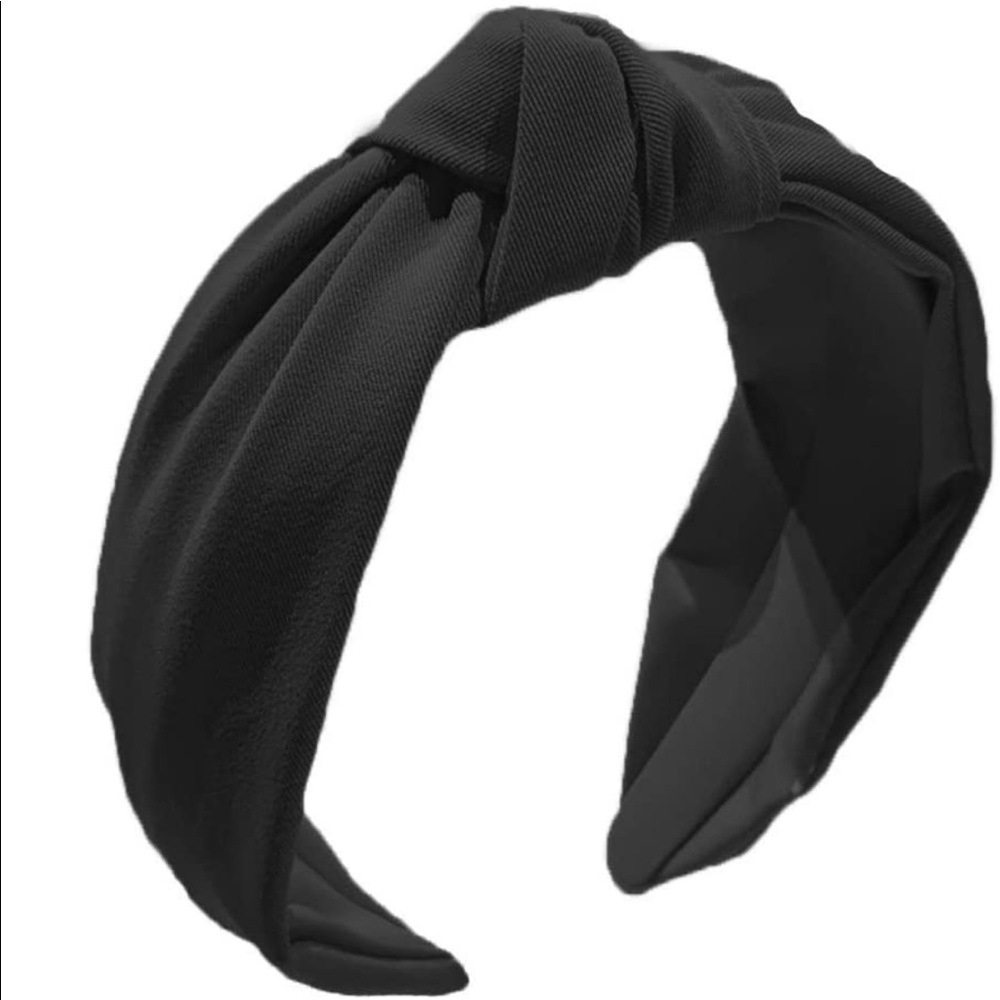 Black Knotted Headband